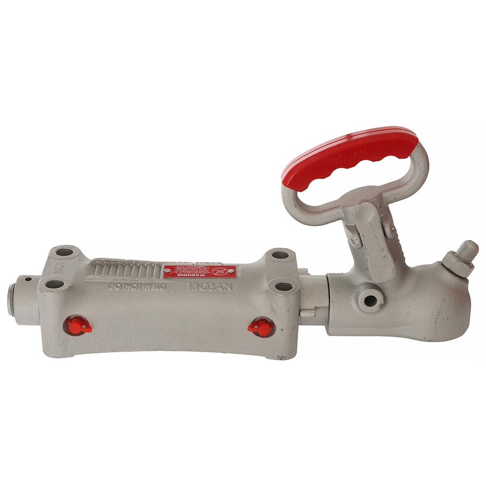 Trojan Braked Duofit Spring Dampened Override Hydraulic Coupling 2500kg 7/8 Cylinder