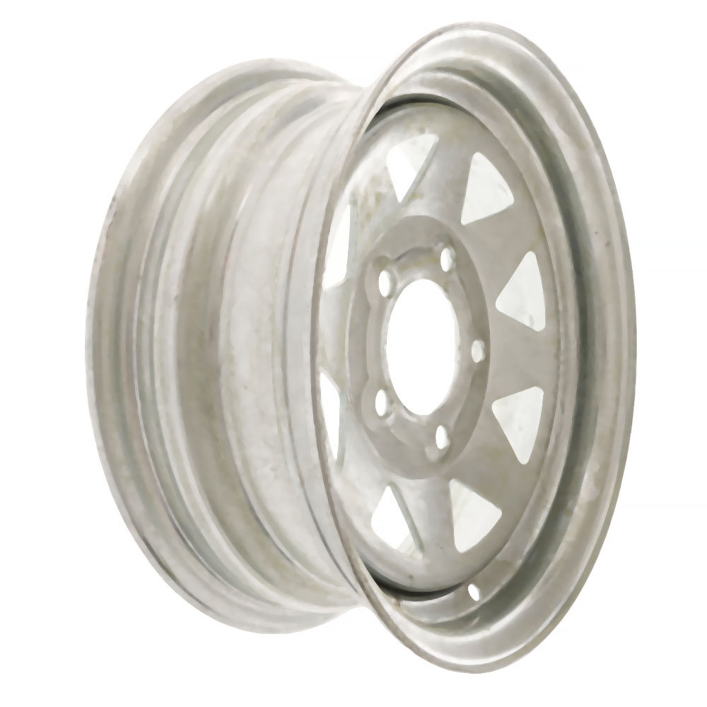 Trojan Galvanised Trailer Wheel Rim