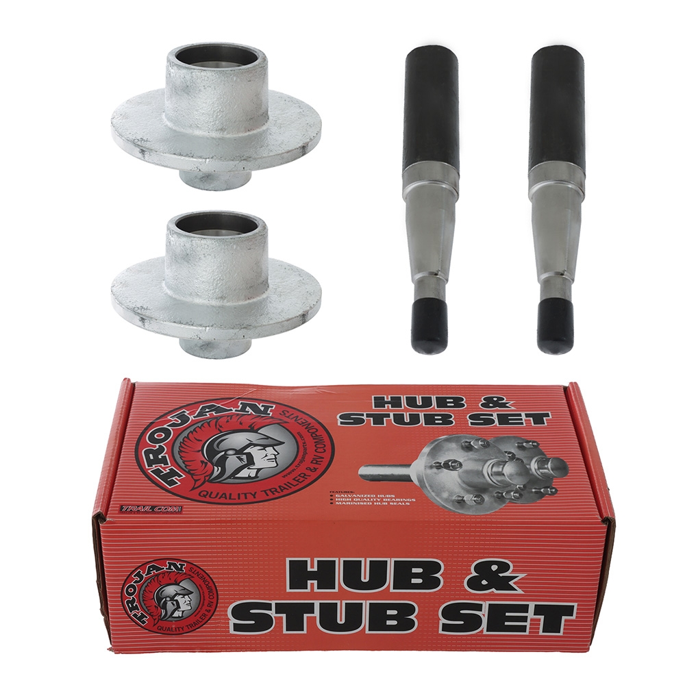 Trojan Non Brake Standard Hub and Stub Kit 1500kg Blank