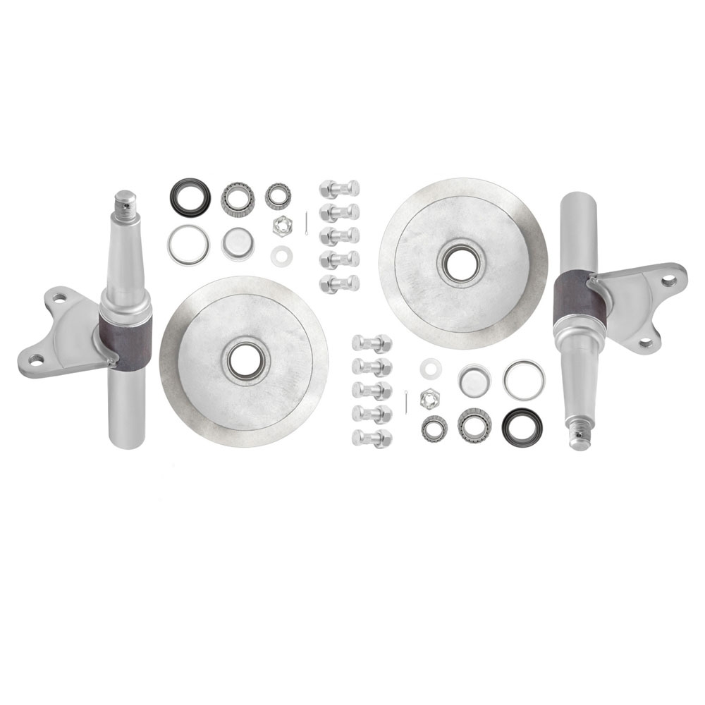 Trojan Cast Iron Disc Brake Hub and Stub Kit 2000kg