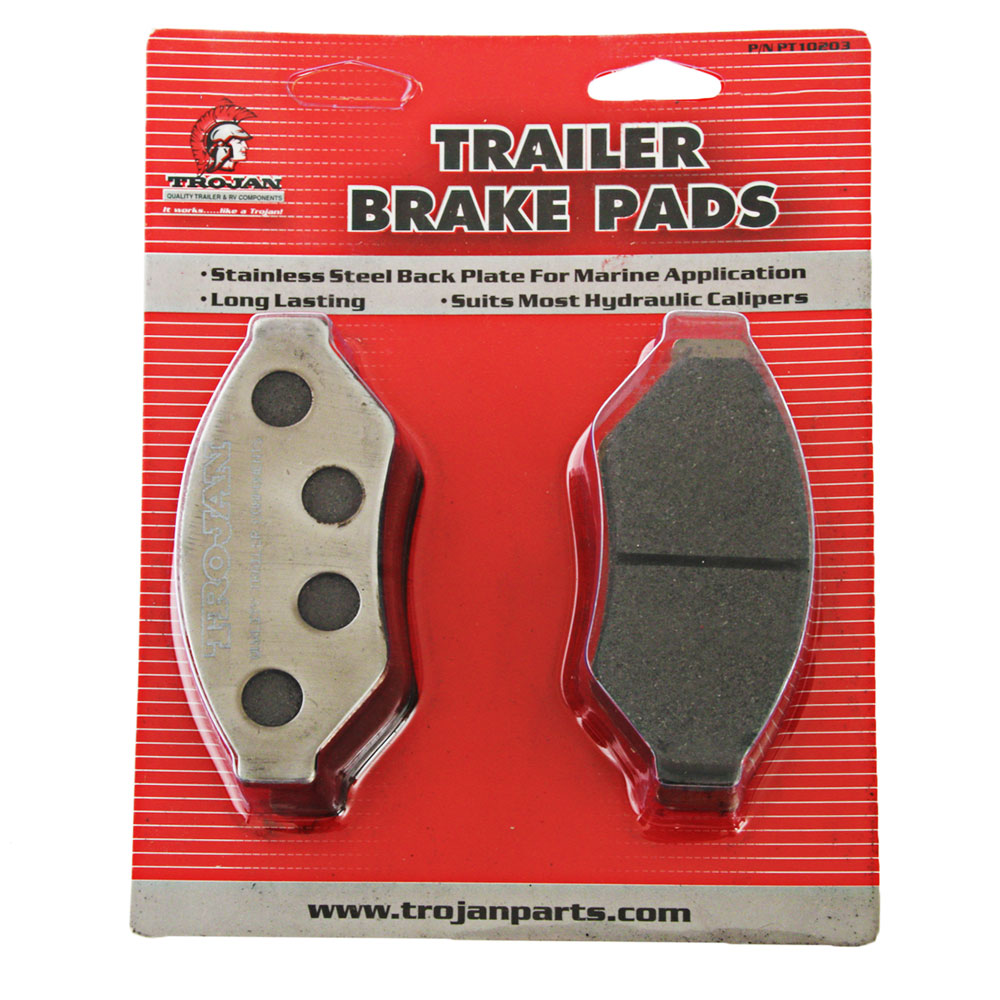 Trojan Stainless Steel Hydraulic Brake Pads for MK3 Qty 4