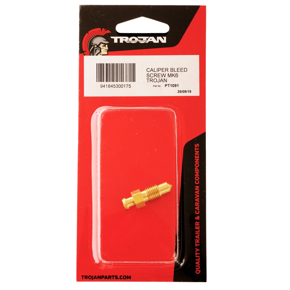 Trojan Hydraulic Caliper Bleed Screw MK6 Qty 1 Trojan Hydraulic Caliper Bleed Screw MK6 Qty 1