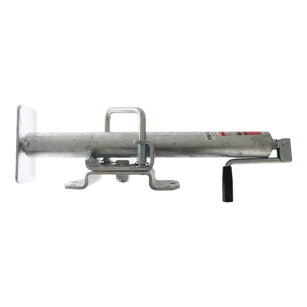 Trojan Flat Foot Jockey Stand with Folding Handle 500kg