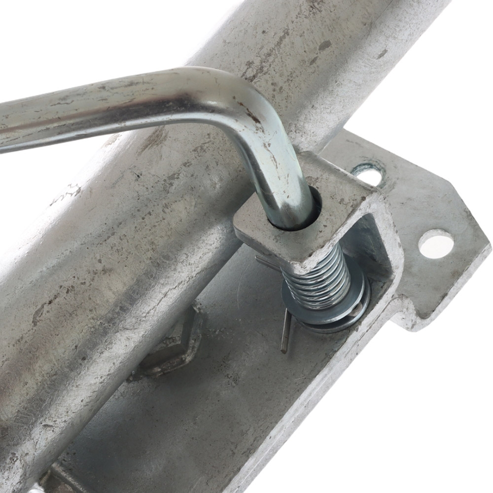 Trojan Flat Foot Jockey Stand with Folding Handle 500kg