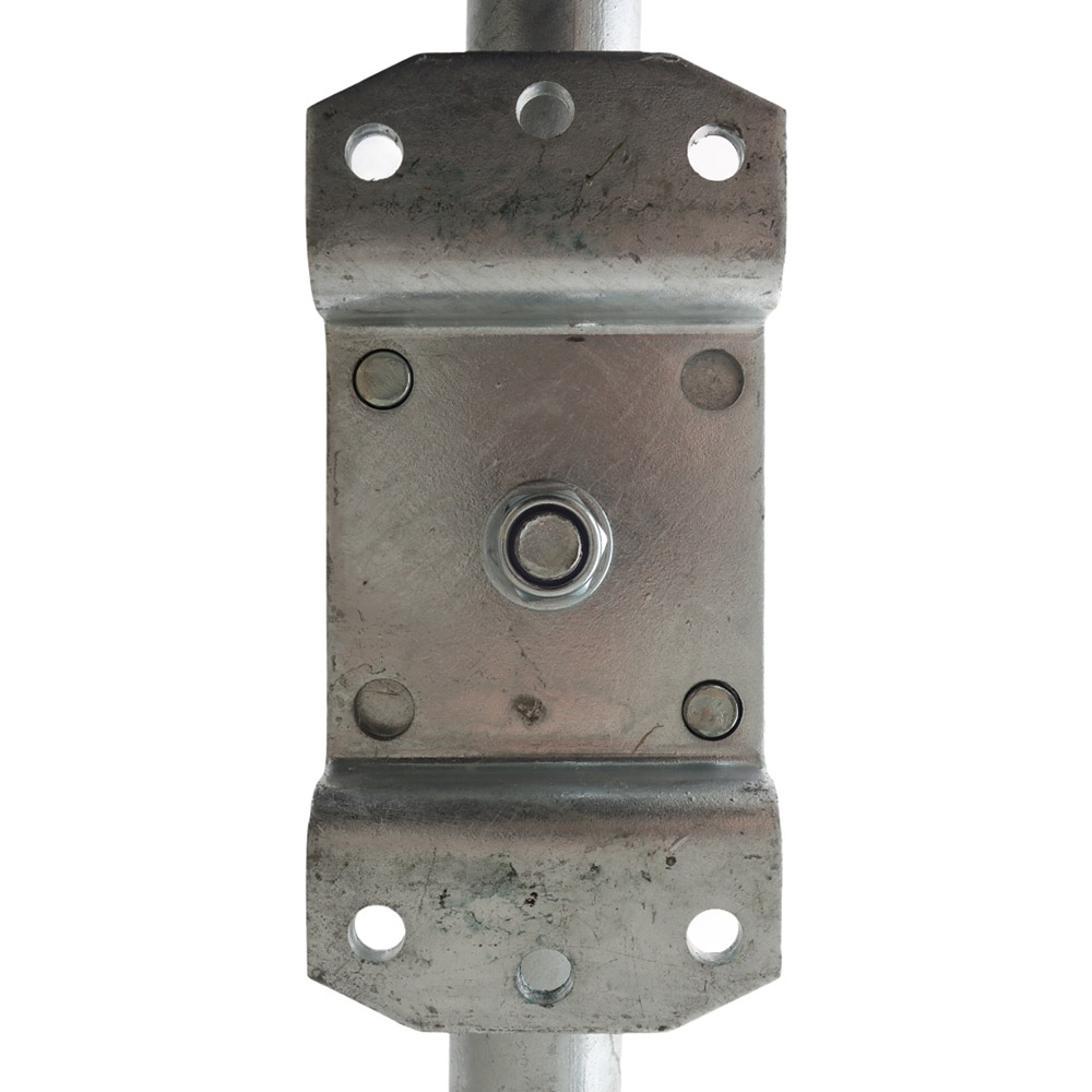 Trojan Flat Foot Jockey Stand with Folding Handle 500kg