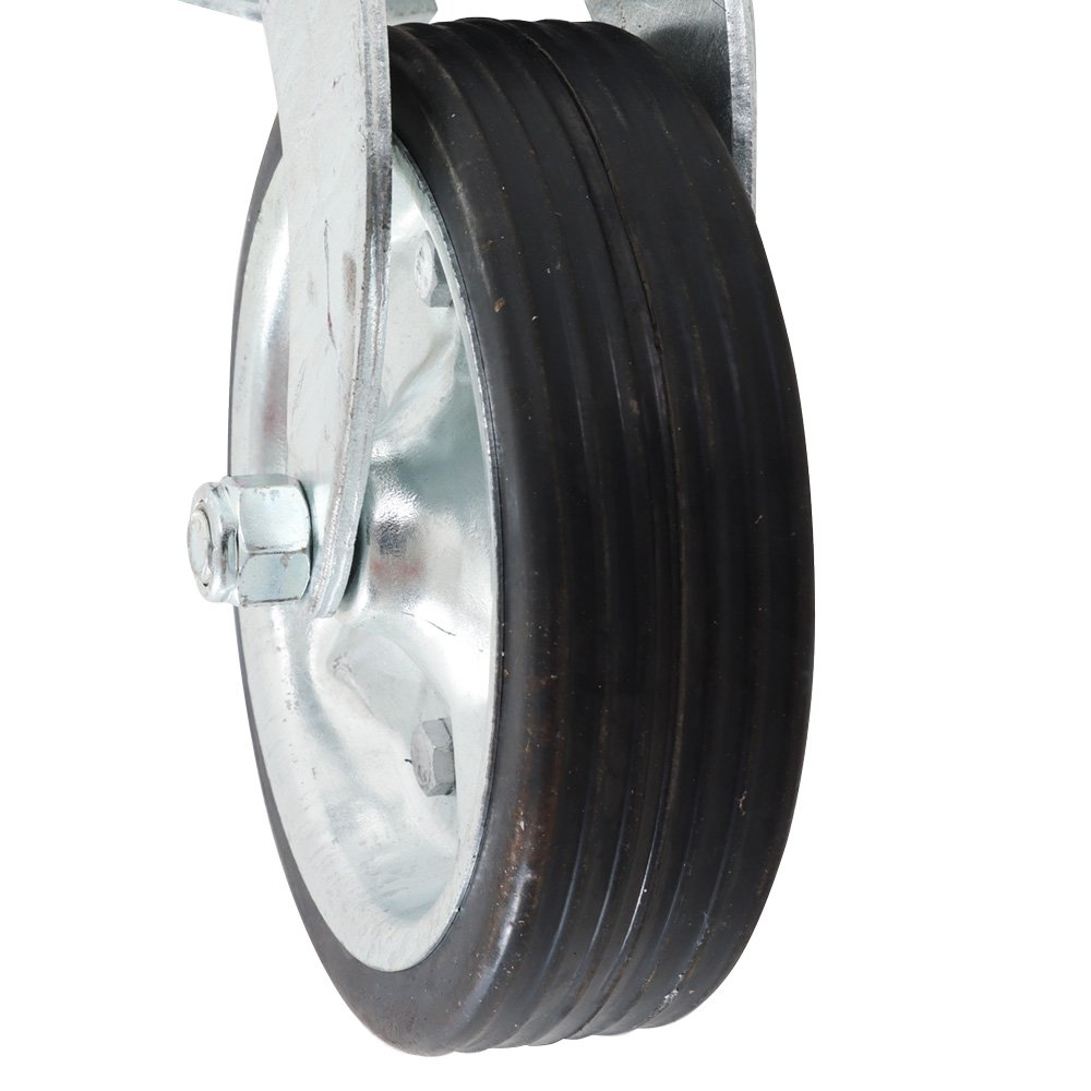 Trojan Heavy Duty Solid Tyre Jockey Wheel 200mm 500kg