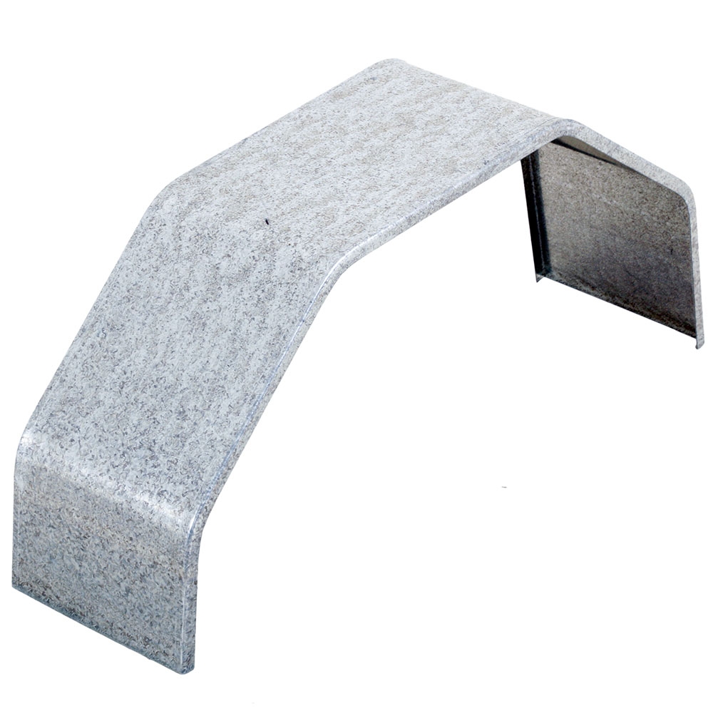 Trojan Galvanised Trailer Mudguards Set 740 x 220 x 360mm