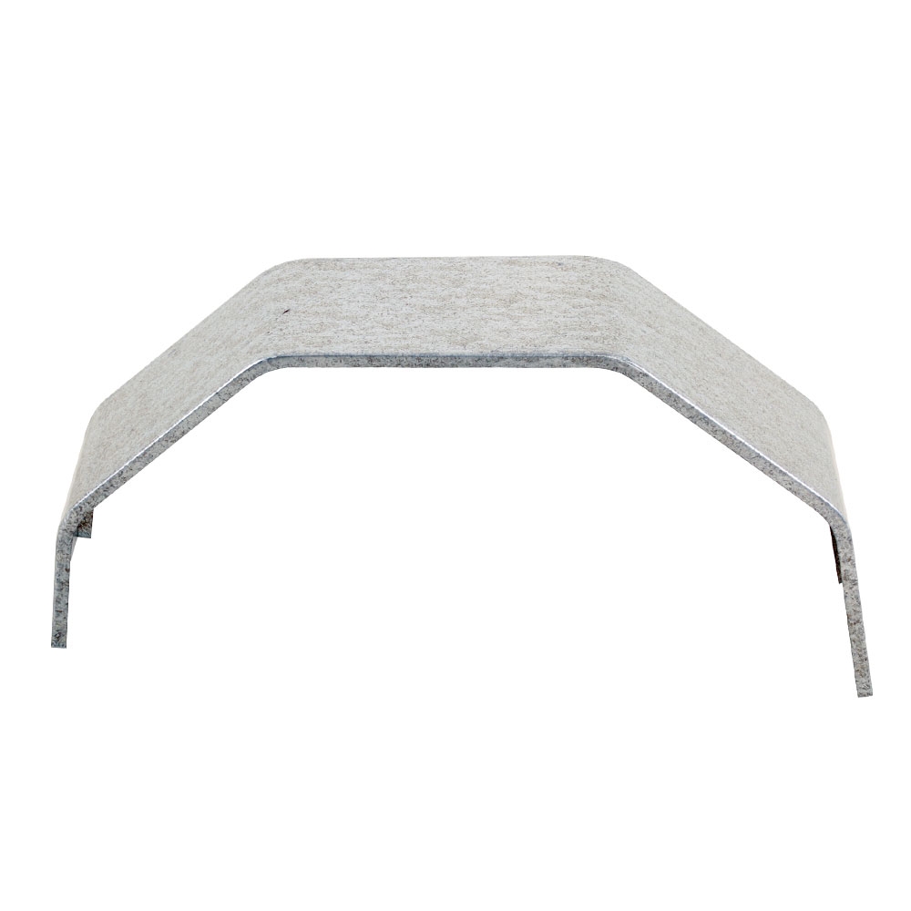 Trojan Galvanised Trailer Mudguards Set 740 x 220 x 360mm