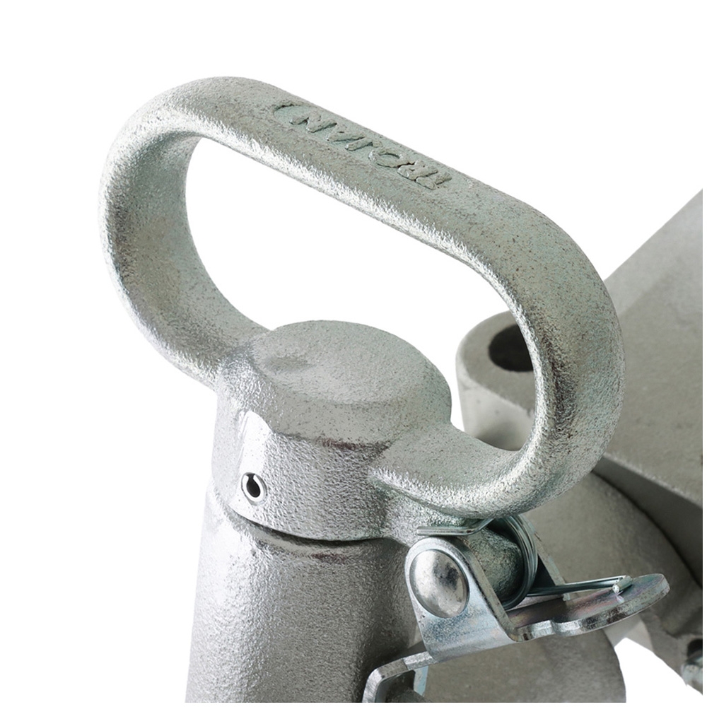 Trojan Braked Snap Lock Override Hydraulic Trailer Coupling 2500kg 3/4 Cylinder 50mm