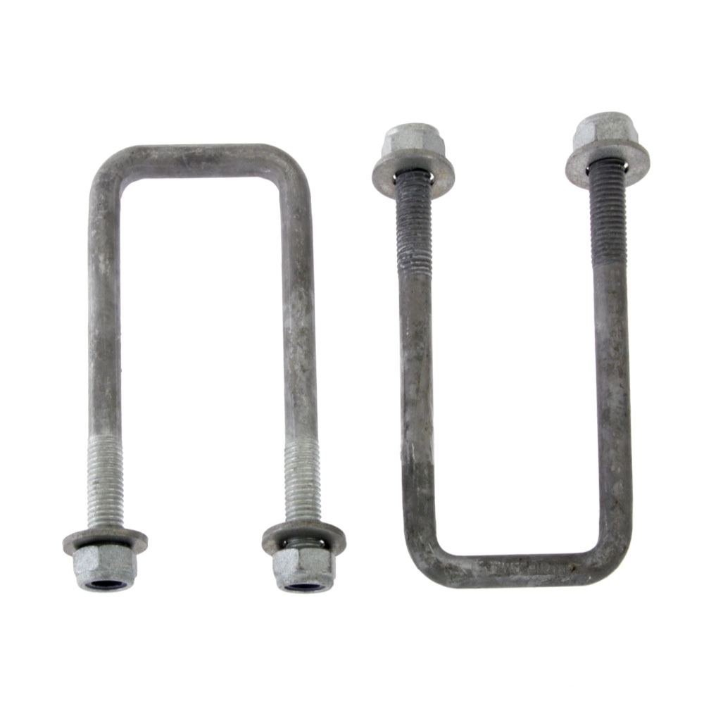 Trojan Trailer Square U Bolt Kit 12x68x145mm Trojan Trailer Square U Bolt Kit 12x68x145mm