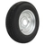 Trojan Galvanised 5 Stud 4.5in PCD Trailer Wheel Rim with 175x13in Tyre 8 Ply