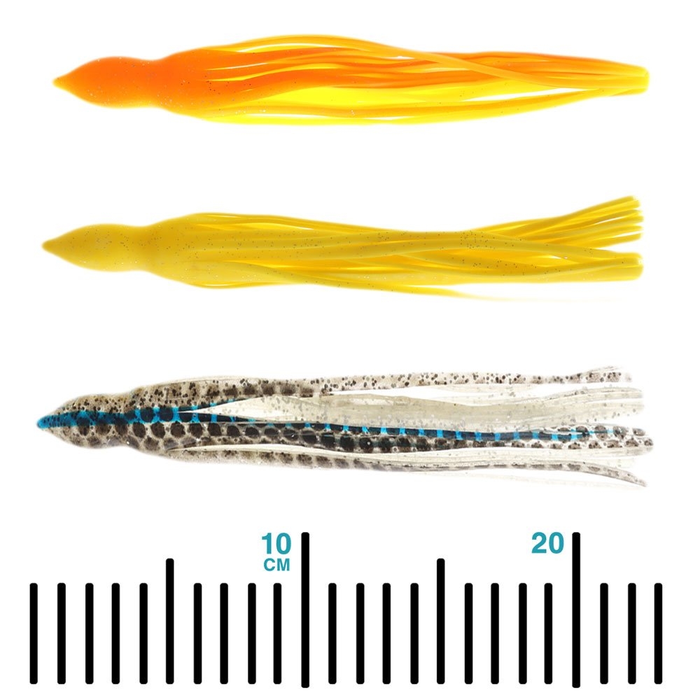 H2O Pro Octopus Skirts Assorted Pack 8in Qty 3