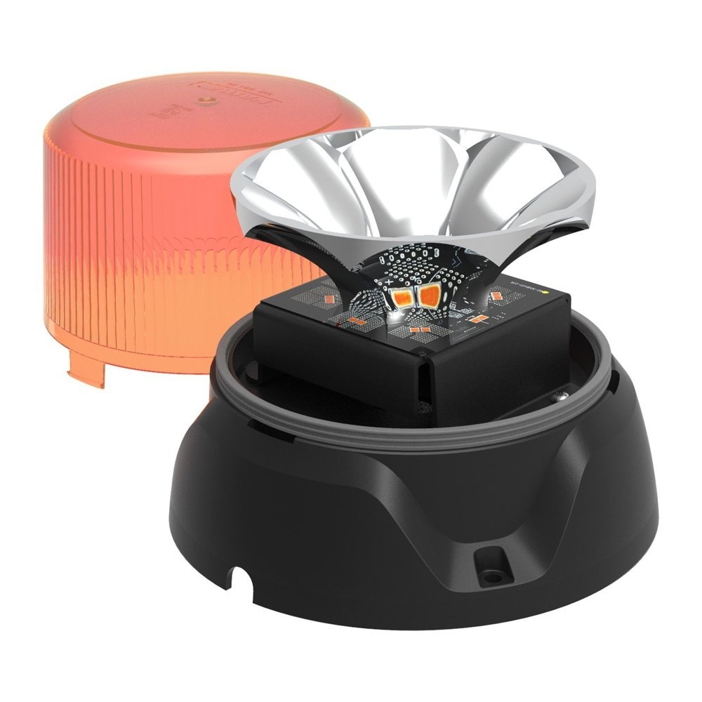 NARVA PULSE II Heavy-Duty LED Strobe/ Rotator Amber