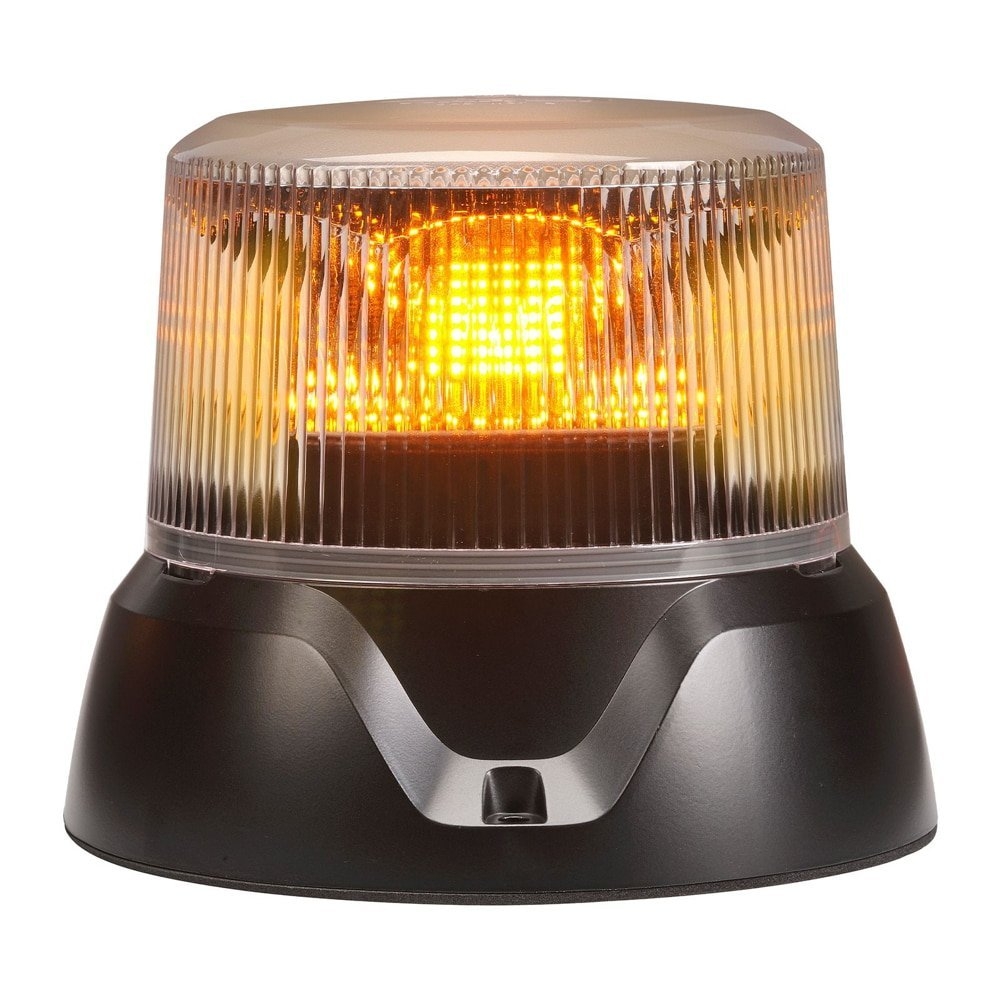 NARVA PULSE II Heavy-Duty LED Strobe/ Rotator Amber with Clear Lens
