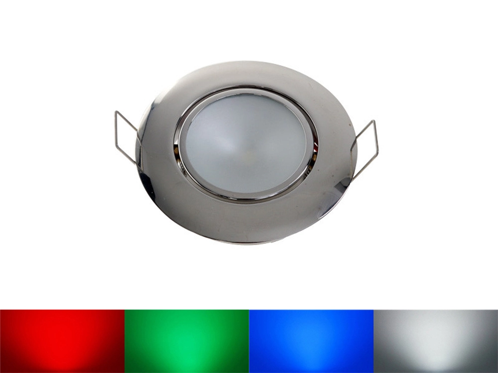 Multi-Coloured LED Ceiling Light 2.6W Flush Mount Multi-Coloured LED Ceiling Light 2.6W Flush Mount