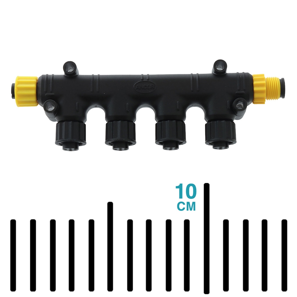 CZone NMEA 2000 Network 4-Way Tee Connector