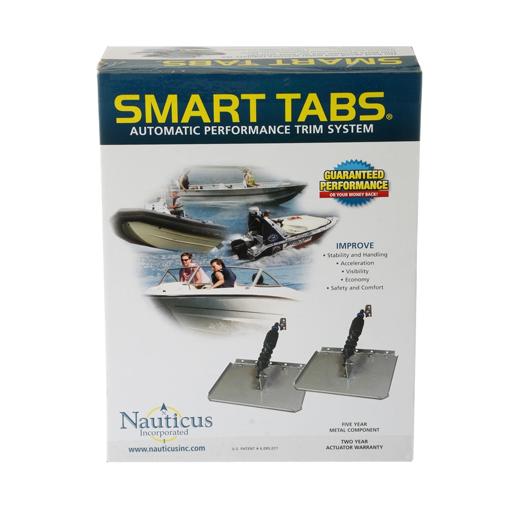 Nauticus Smart Tab Trim Tabs for 40-80HP 12-16ft Boats