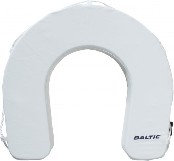 Baltic Horseshoe Lifebuoy Protective Cover White