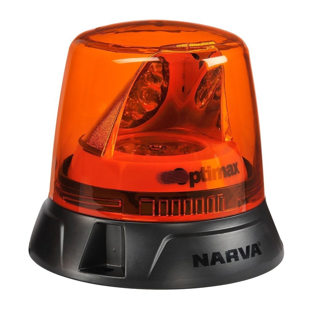 NARVA Optimax LED Rotating Beacon Flange Mount 10-33V