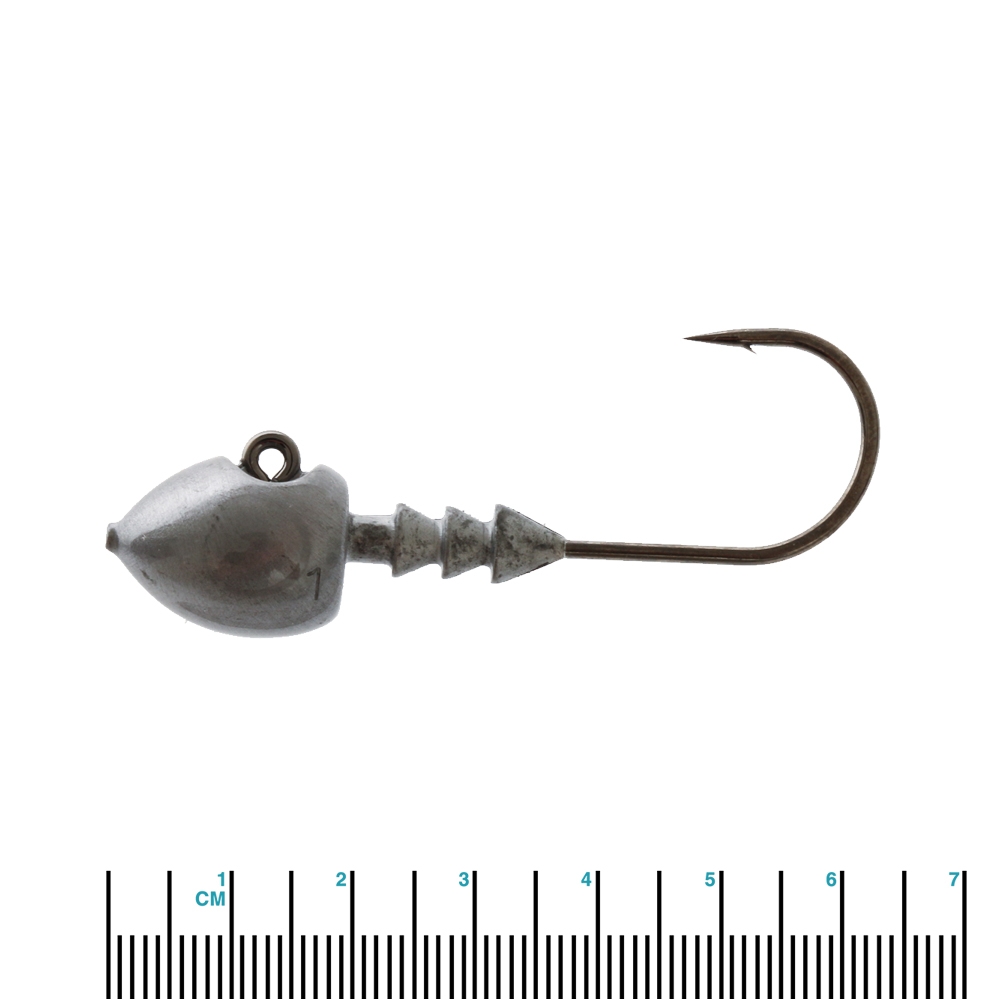 Ocean Angler Long Shank Lightbulb Jig Head Green 1oz Qty 3