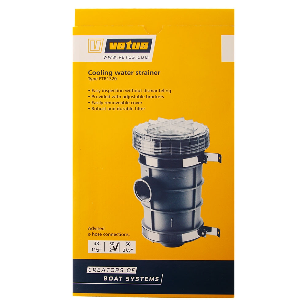 VETUS Type 1320 Cooling Water Strainer with G 2in Connections