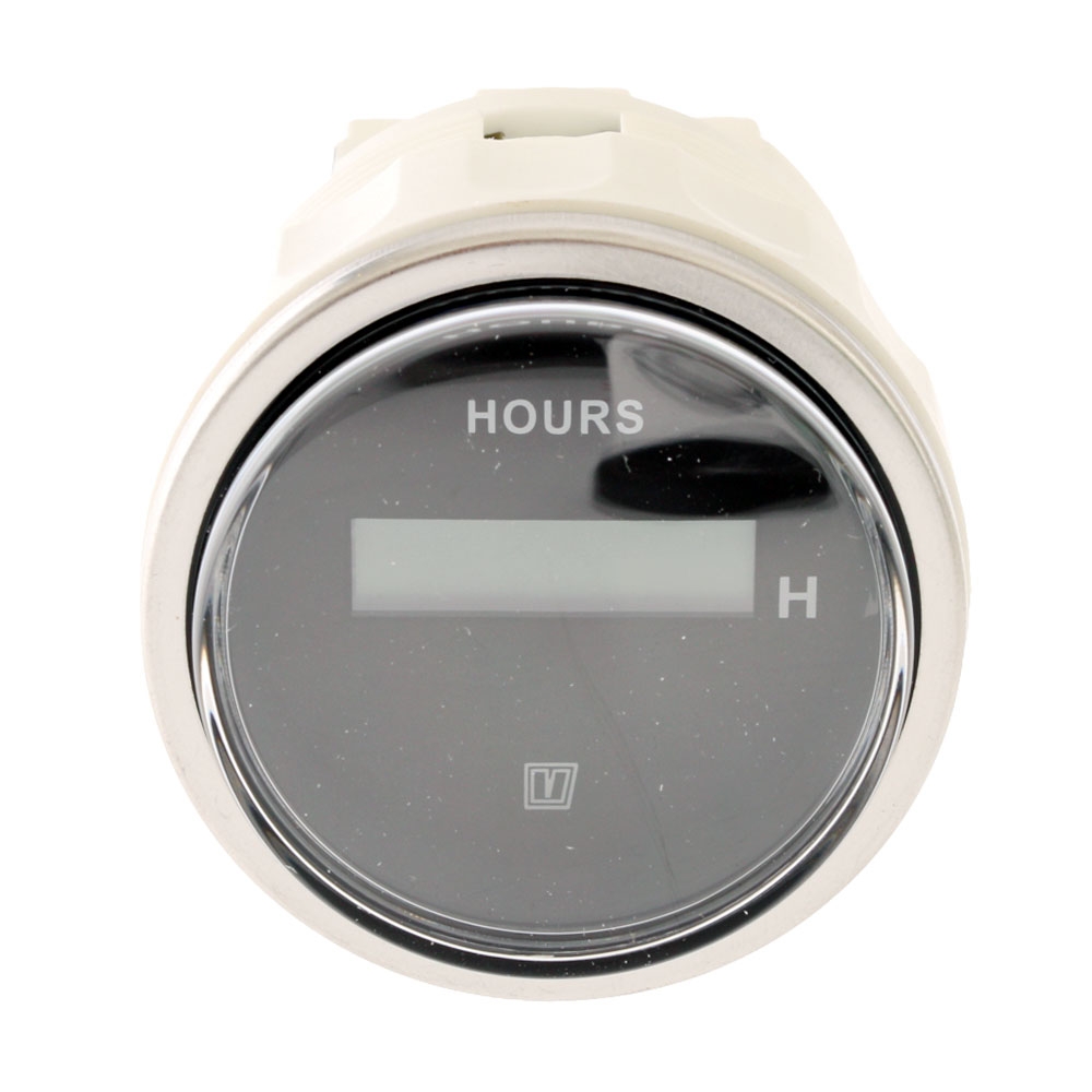 VETUS Hour Counter Black 12/24V 52mm