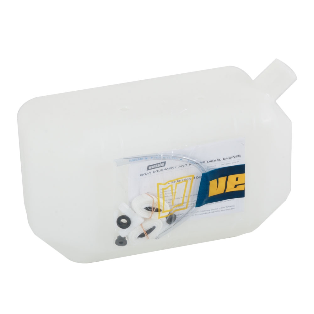 VETUS Plastic Diesel Fuel Tank 25L with Installation Kit