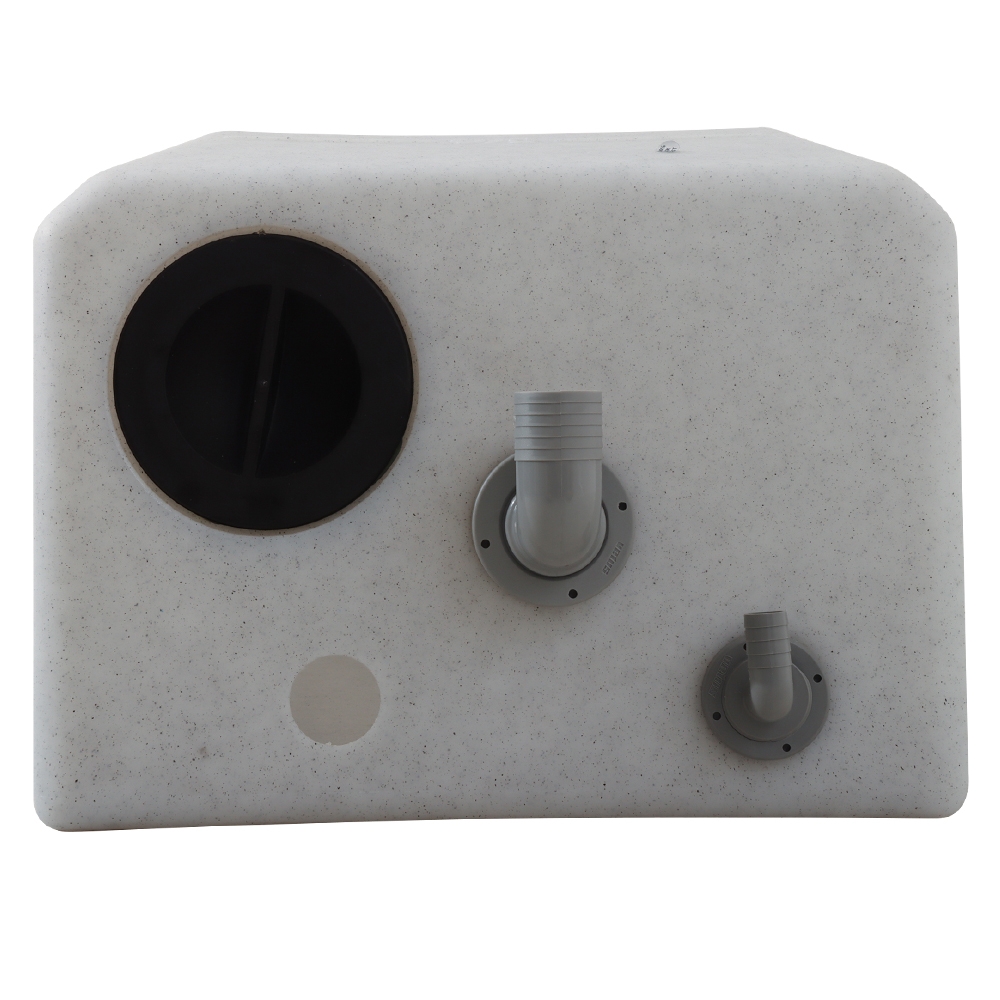 VETUS Bulkhead Mounted Waste Water Tank 60L