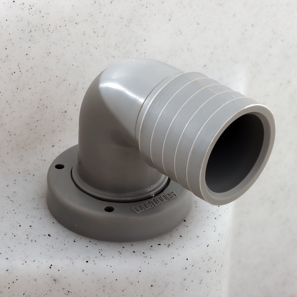 VETUS Bulkhead Mounted Waste Water Tank 60L