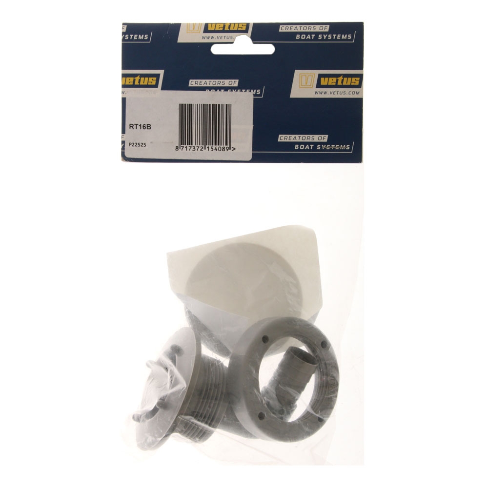 VETUS Right Angled Hose Connection for Rigid Tanks fits 16mm ID Hose