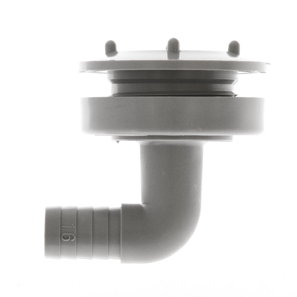 VETUS Right Angled Hose Connection for Rigid Tanks fits 16mm ID Hose