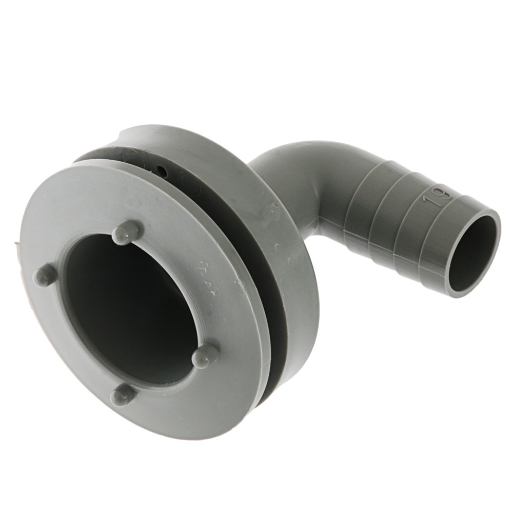 VETUS Right Angled Hose Connection for Rigid Tanks