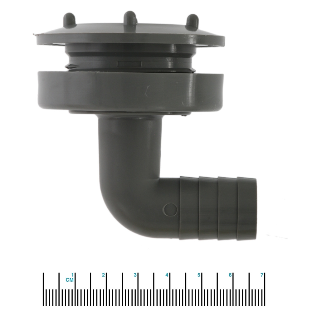 VETUS Right Angled Hose Connection for Rigid Tanks
