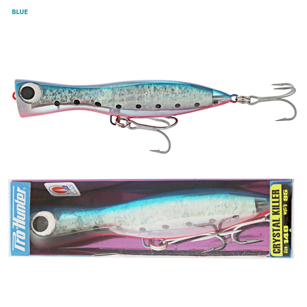 Pro Hunter Crystal Killer Pencil Popper 140mm 