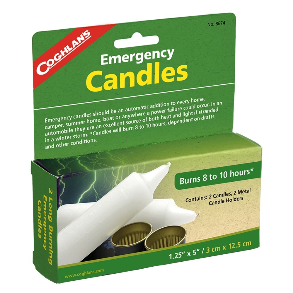 Coghlan's Emergency Candles 2-Pack