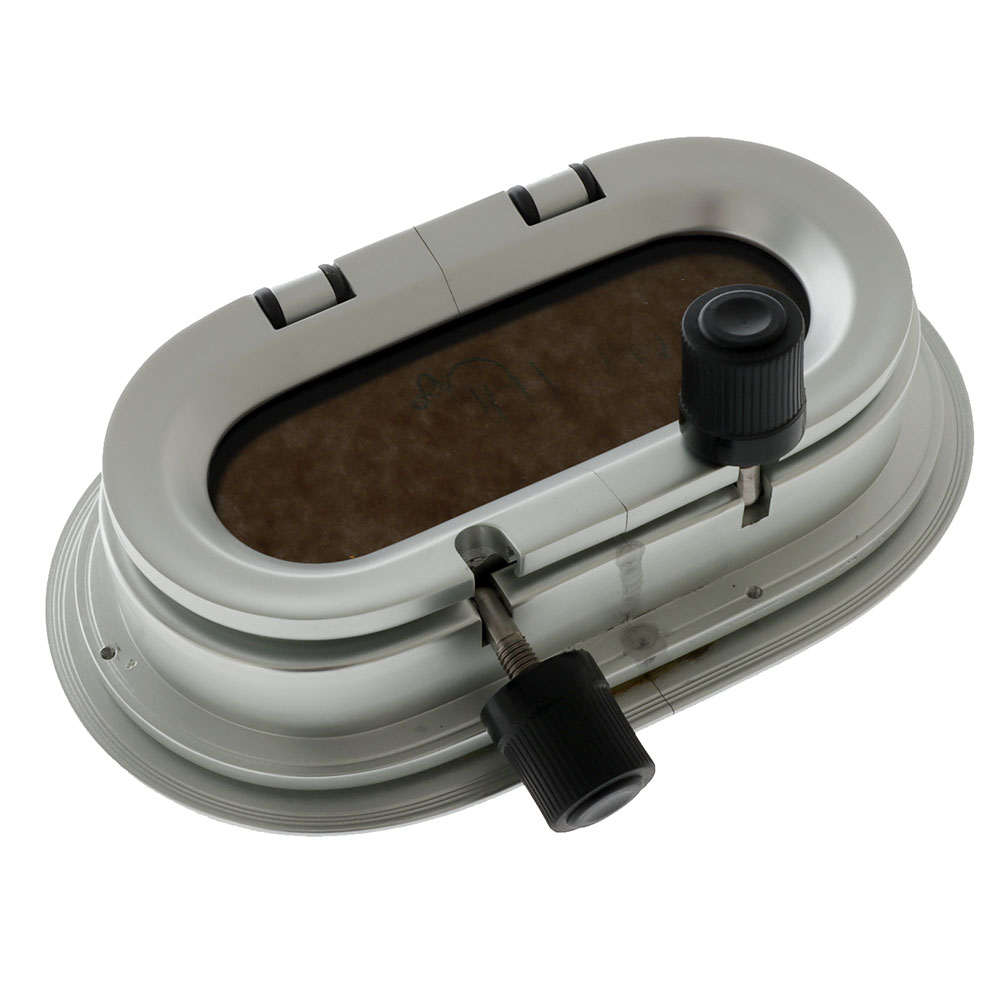 VETUS PM111 Oval Aluminium Porthole incl Mosquito Screen