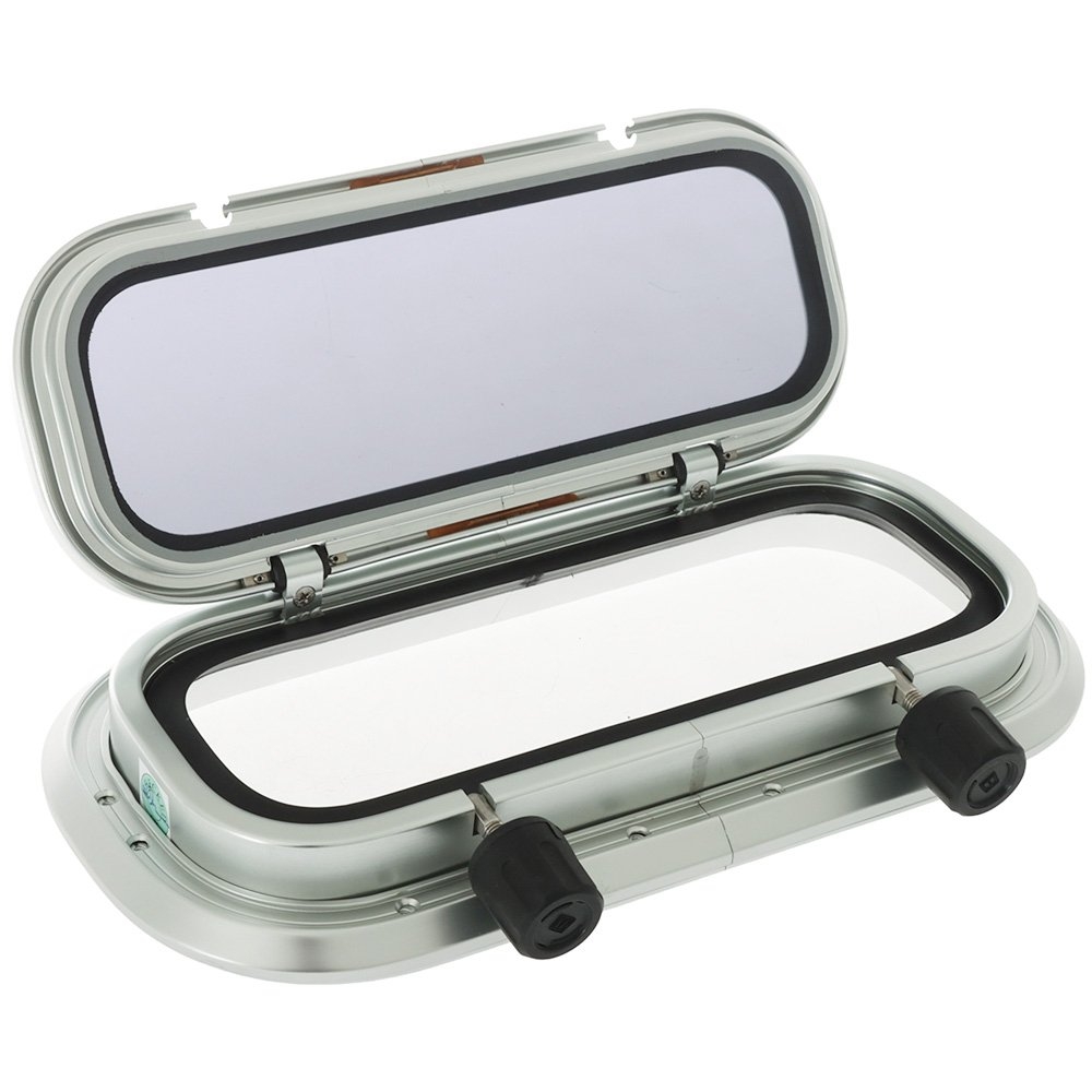 VETUS Type PZ Heavy Duty Aluminium Porthole with Mosquito Screen