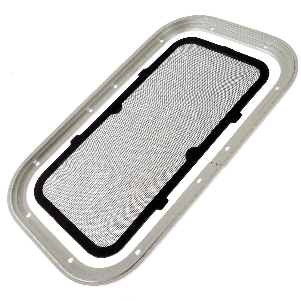 VETUS PZ663 Medium Duty Aluminium Porthole with Mosquito Screen