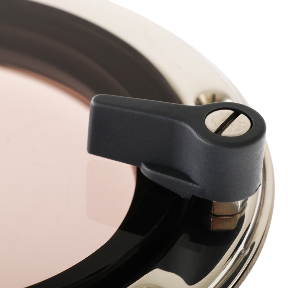 VETUS PQ51 Round Stainless Steel Porthole with Mosquito Screen