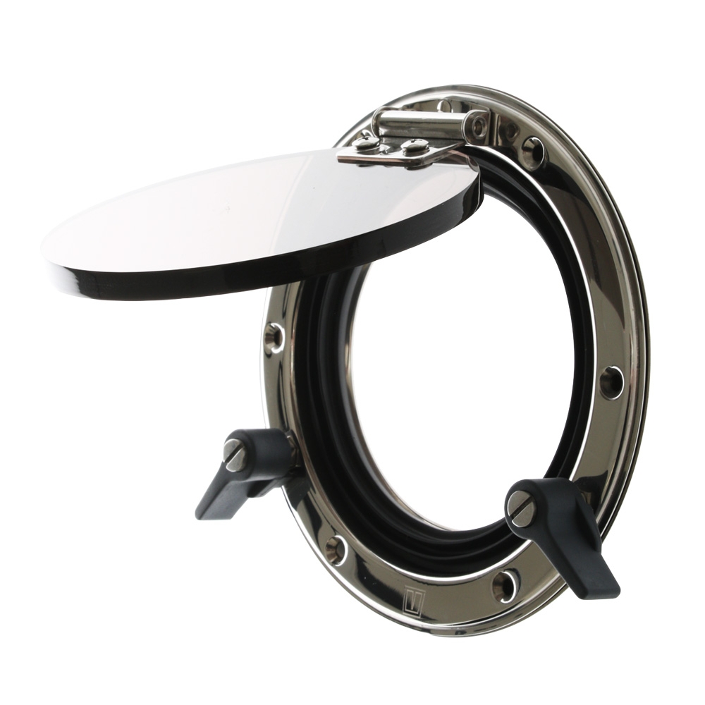 VETUS PQ51 Round Stainless Steel Porthole with Mosquito Screen