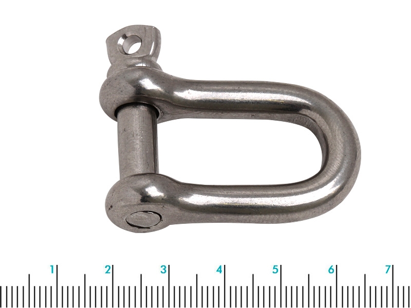 Trojan 316 Stainless Steel D Shackle
