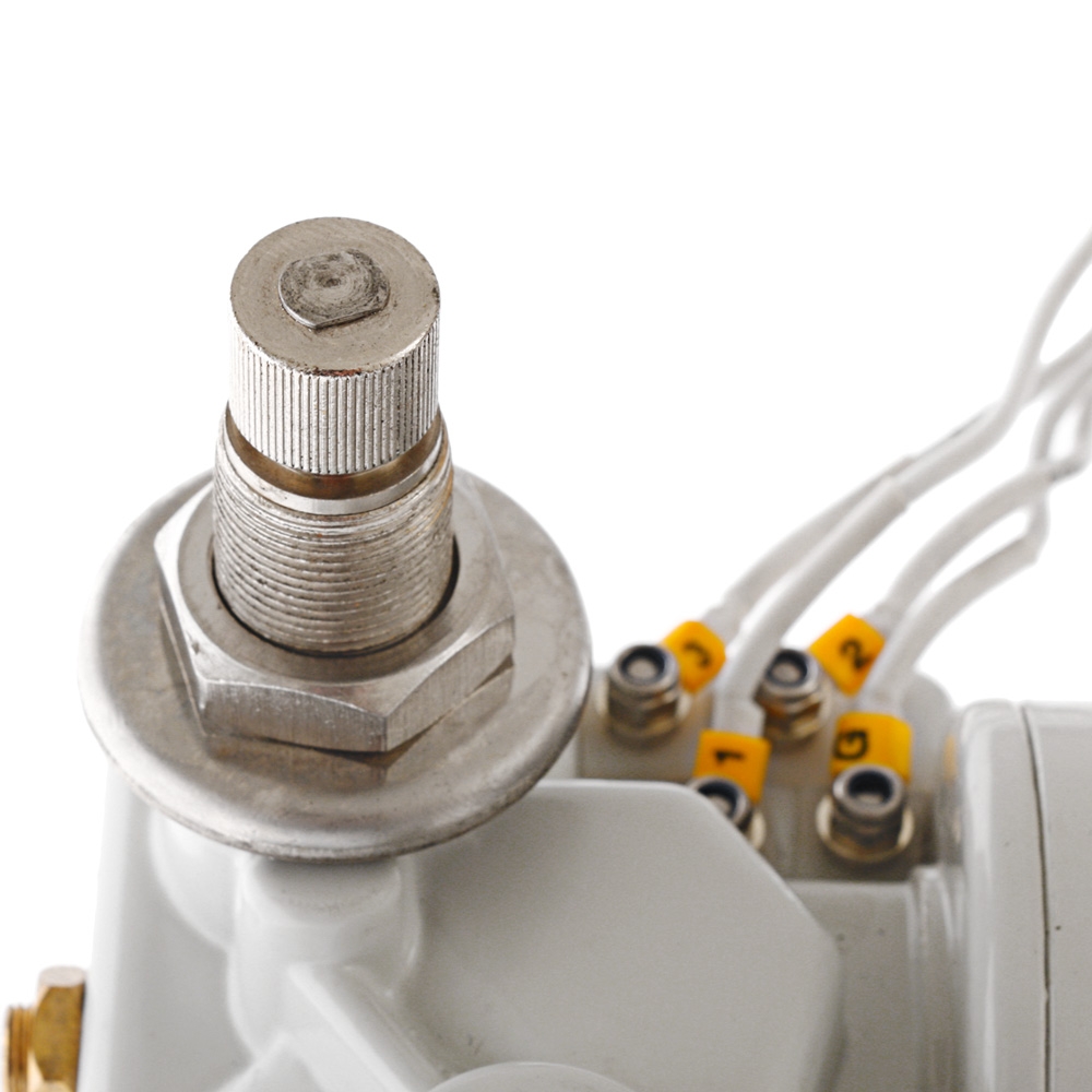 VETUS RW08A 2-Speed Wiper Motor 12V 25mm Spindle with Parallel End