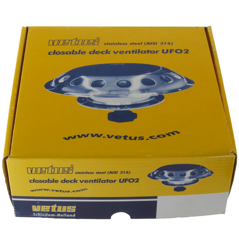 VETUS UFO Type Closable Deck Ventilator