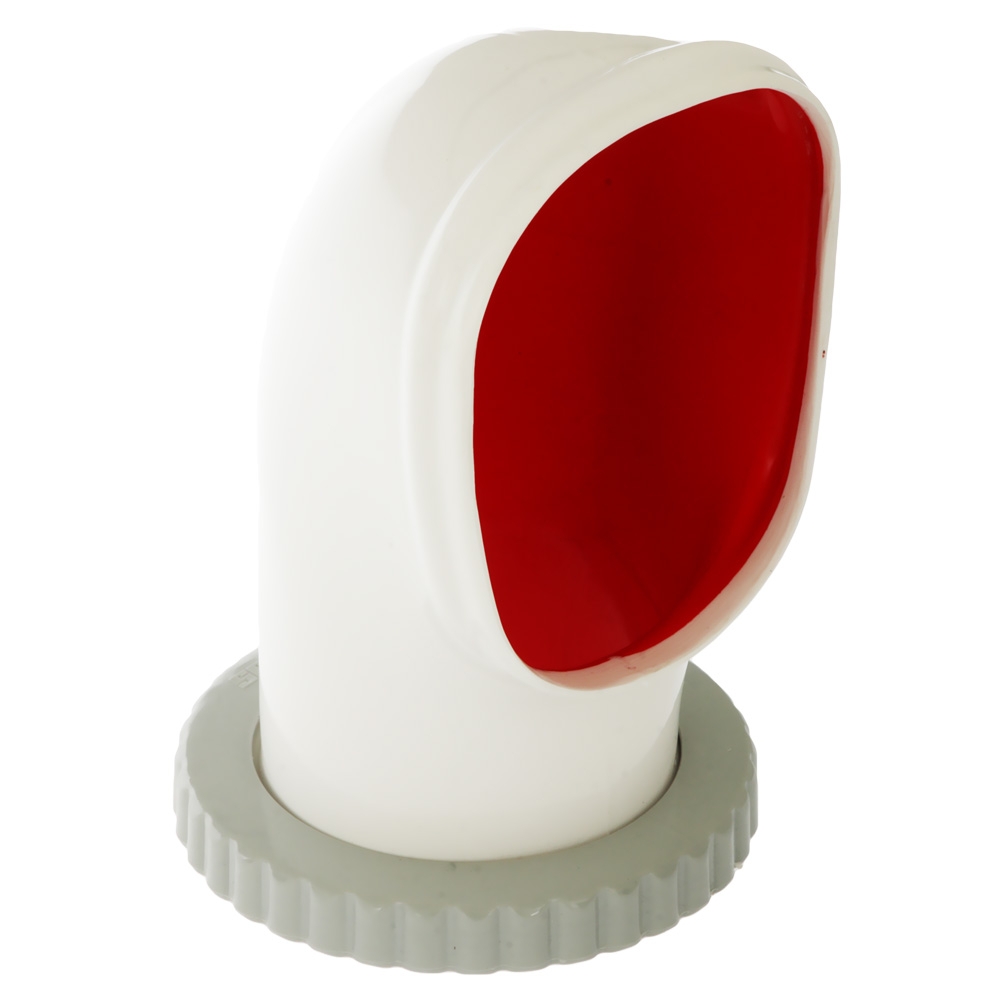 VETUS Chinook Silicone Cowl Ventilator with Plastic Deck Ring and Nut 100mm
