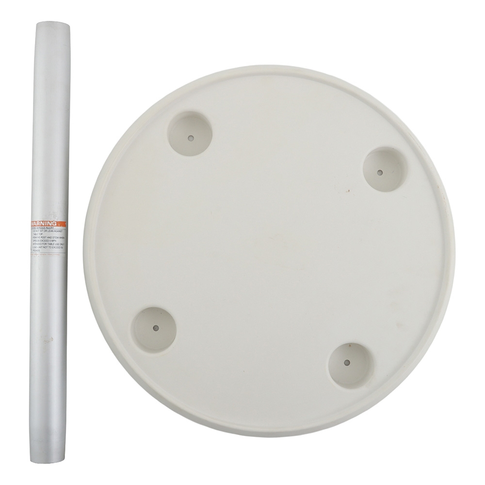 V-Quipment Quick Remove Round Table with Pedestal ID 60cm