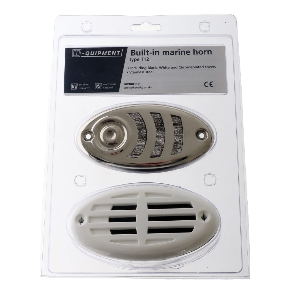 V-Quipment Flush Mount Electric Horn 12v