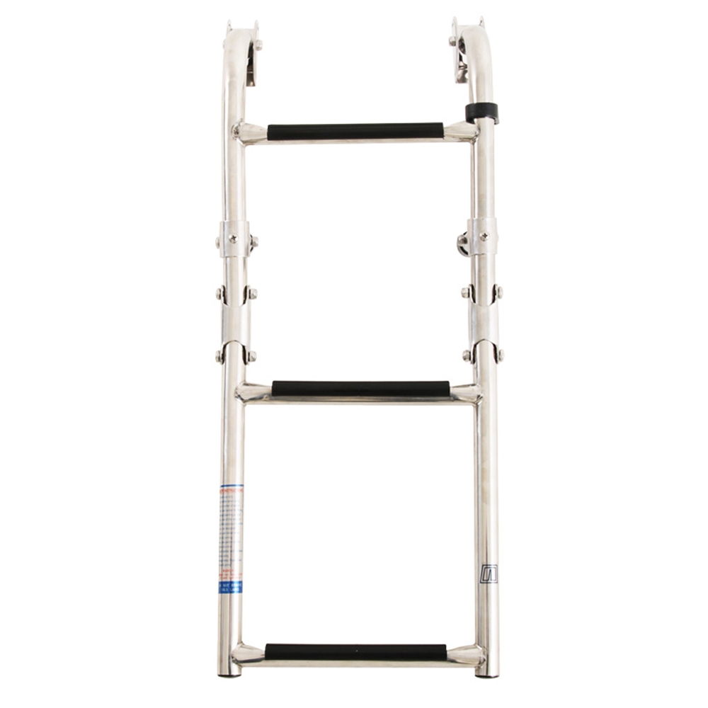 V-Quipment 3-Step Folding Boarding Ladder Transom Mount