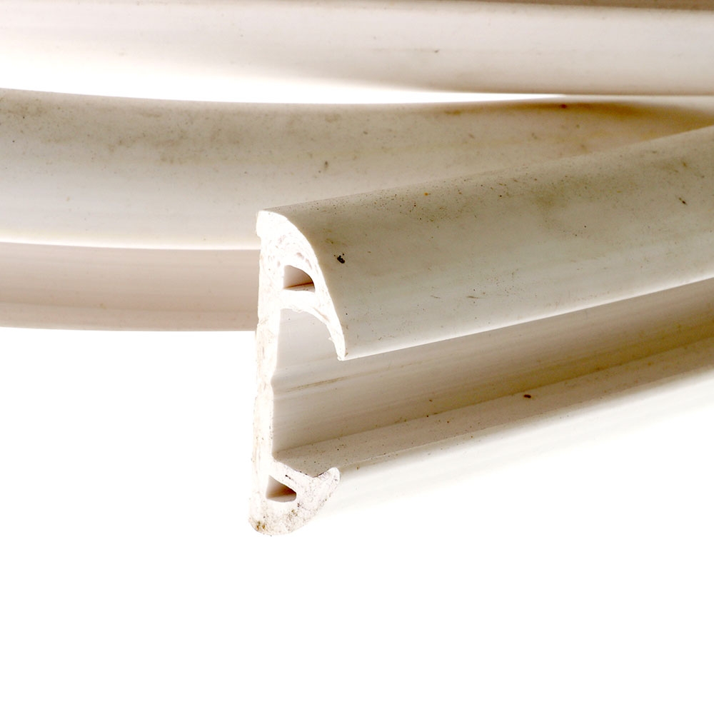 VETUS HARO60W Vinyl Rubbing Strake 60x35mm Per Metre White