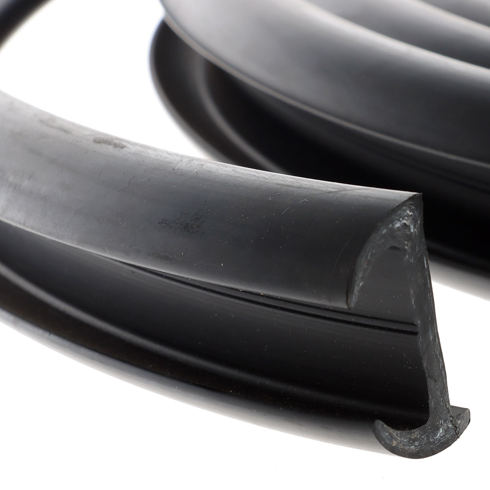 V-Quipment Vinyl Rubbing Strake POLY 35 x 28mm Per Metre Dark Grey