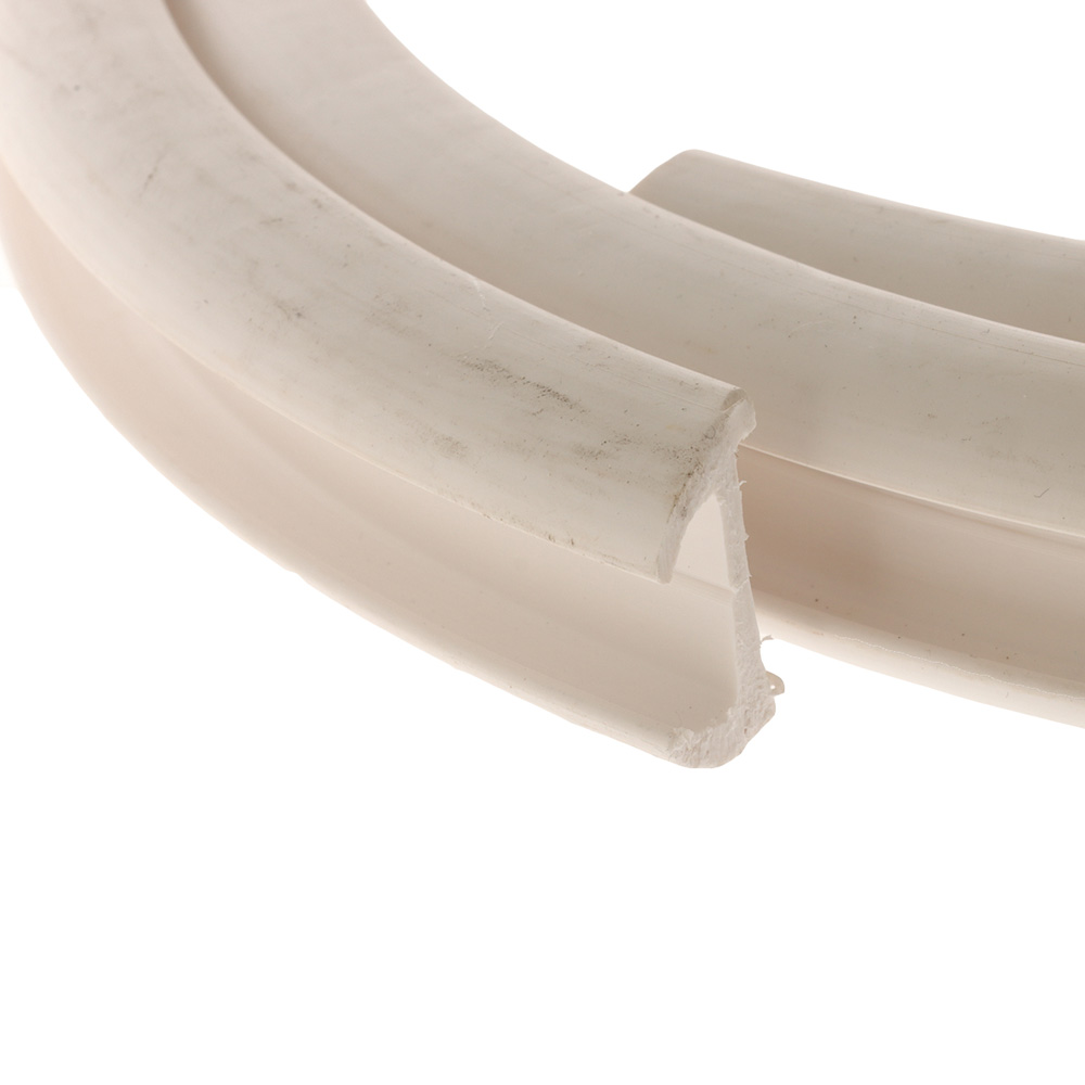 V-Quipment Vinyl Rubbing Strake POLY 35 x 28mm Per Metre White